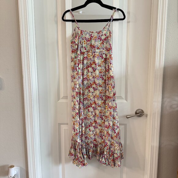 Rails Frida Dress Size XS Color Cream Green Red - Picture 6 of 6